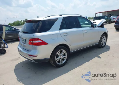 2013 Mercedes-Benz Ml 350 Bluetec 4Matic из США, поврежденный, VIN 4JGDA2EB8DA233821